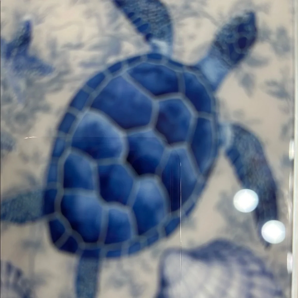 BLVD Blue and Silver Artistic Phone Cover